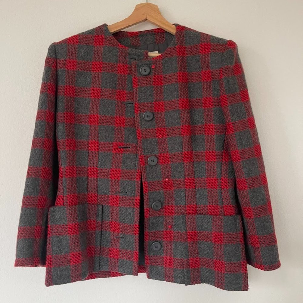 GIVENCHY LIFE Vintage 100% Wool Blazer